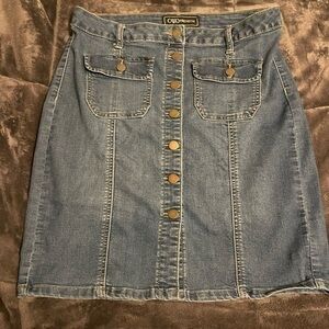 Cato Premium Denim skirt Size 10